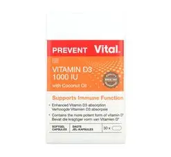 Vital Vitamin D3 1000 Iu – Daily Support Capsules 1