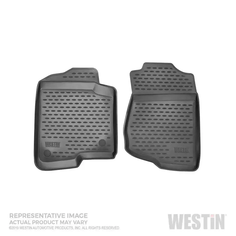 Westin Profile Floor Liners – Single-Piece Front Mat In Matte Black For Custom Fit 1