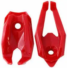 Xlab Raptor Talons Aerobar Extensions – Matte Red Finish 1