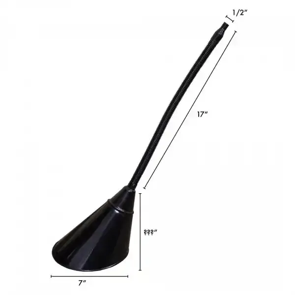 2-Quart Heavy-Duty Transmission Fluid Funnel With Precision Spout 1