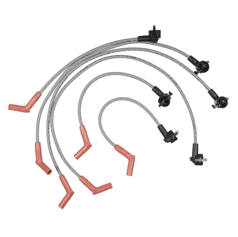 Accel Spark Plug Wire Set – 6-Piece, 45-Degree Straight Boots For Reliable Ignition 1