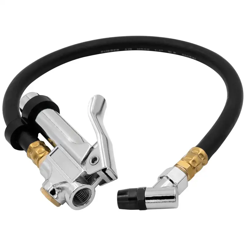 Autometer 2170 Portable Tire Inflator Kit – Includes 18" Hose & 45° Bullet Chuck 1