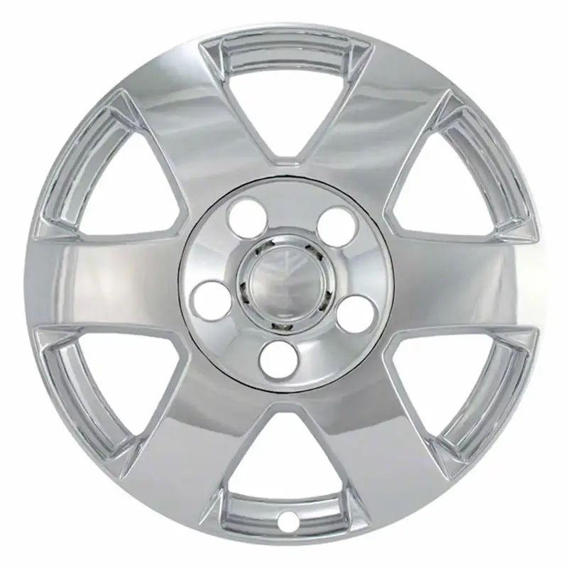 Coast To Coast Iwcimp322X 17-Inch 6-Spoke Chrome-Plated Plastic Wheel Set (4-Pack) – Not For Steel Wheels 1