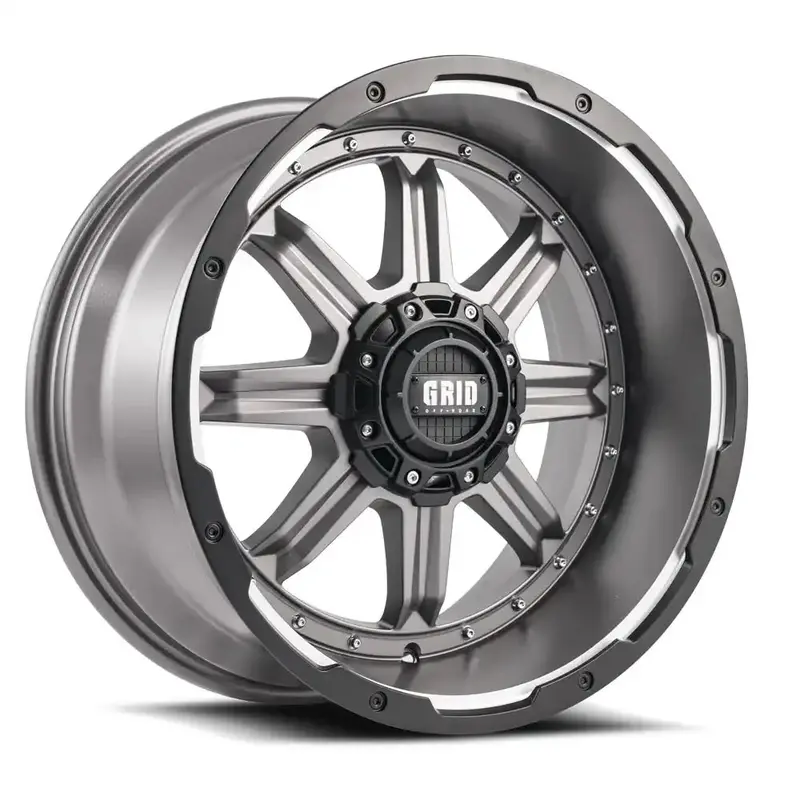 Grid Gd1018090052A187 Forged Aluminum Wheel – 18X9 Inches, 5X127/139.7Mm, -12Mm Offset 1
