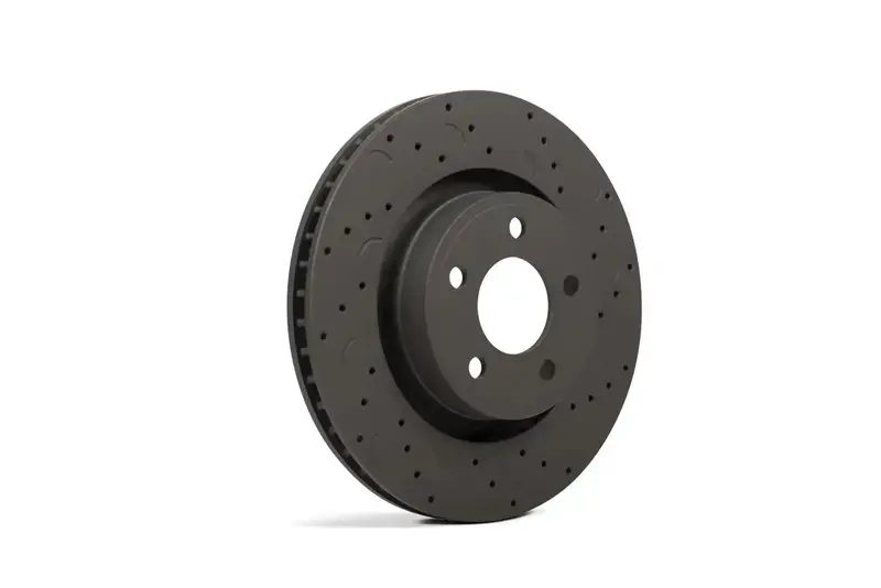 Hawk Performance Htc4759 Talon Brake Rotors – Cross-Drilled & Slotted For Enhanced Cooling And Bite 1