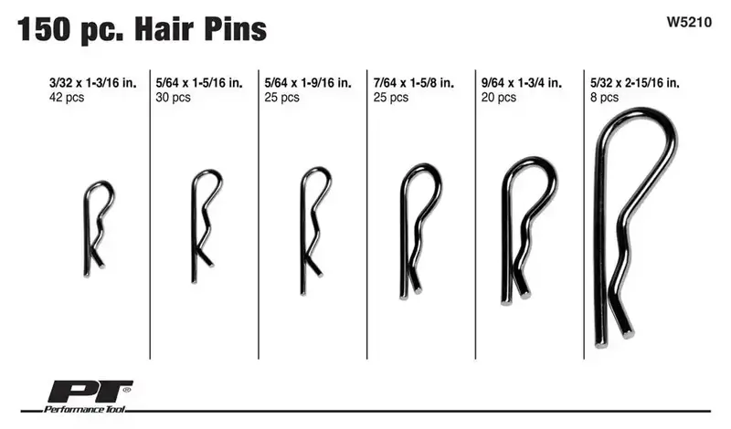Heavy-Duty Hairpin Retainer Hardware Kit 1