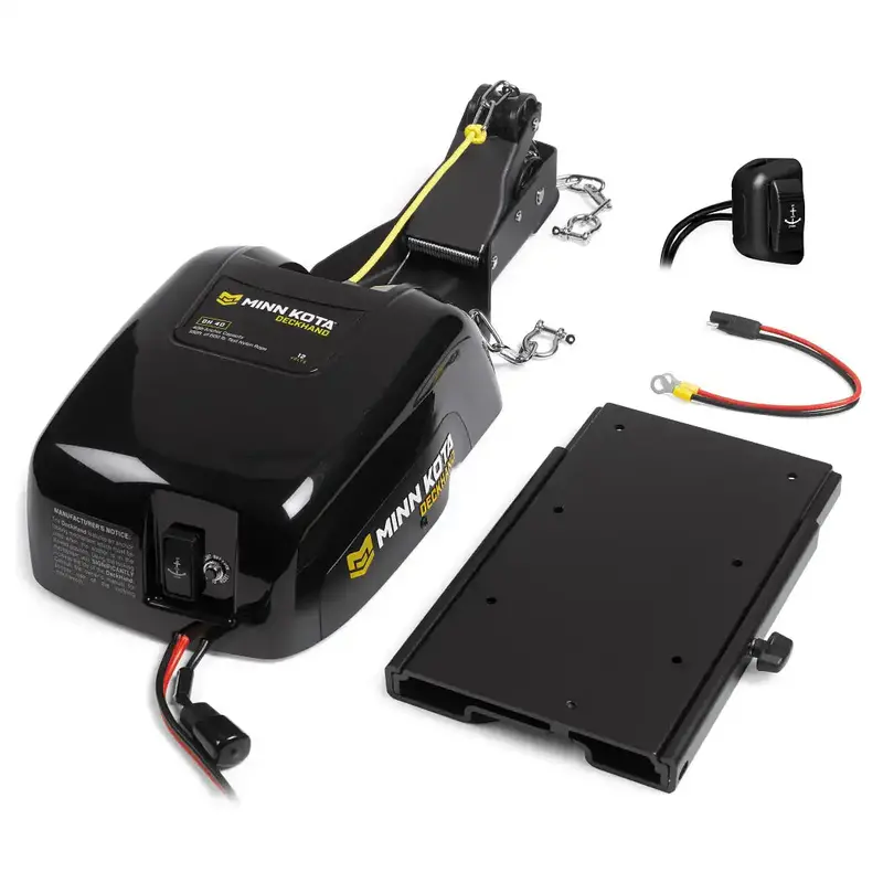 Minn Kota Deckhand Dh40 Pontoon Anchor Winch – 40-Pound Pull Capacity, Model 1810141 1
