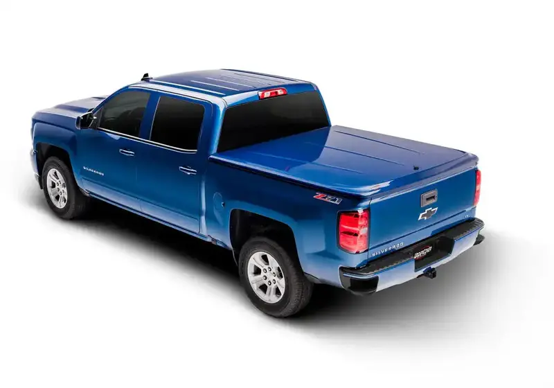 Undercover Uc2166L-H5 Lux Series Hard Folding Tonneau Cover – Fits 2015–2020 Ford F-150 (6'7" Bed) 1