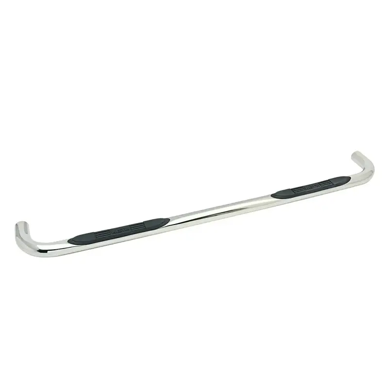 Westin E-Series 3-Round Nerf Step Bars – Polished Stainless Steel Side Steps 1