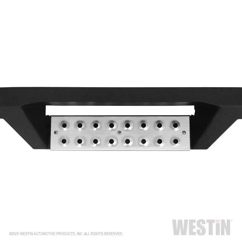 Westin Hdx Stainless Steel Drop Step Bars – Textured Black, Crew Cab Fit (6.5 Ft., 76.3 In.) 1